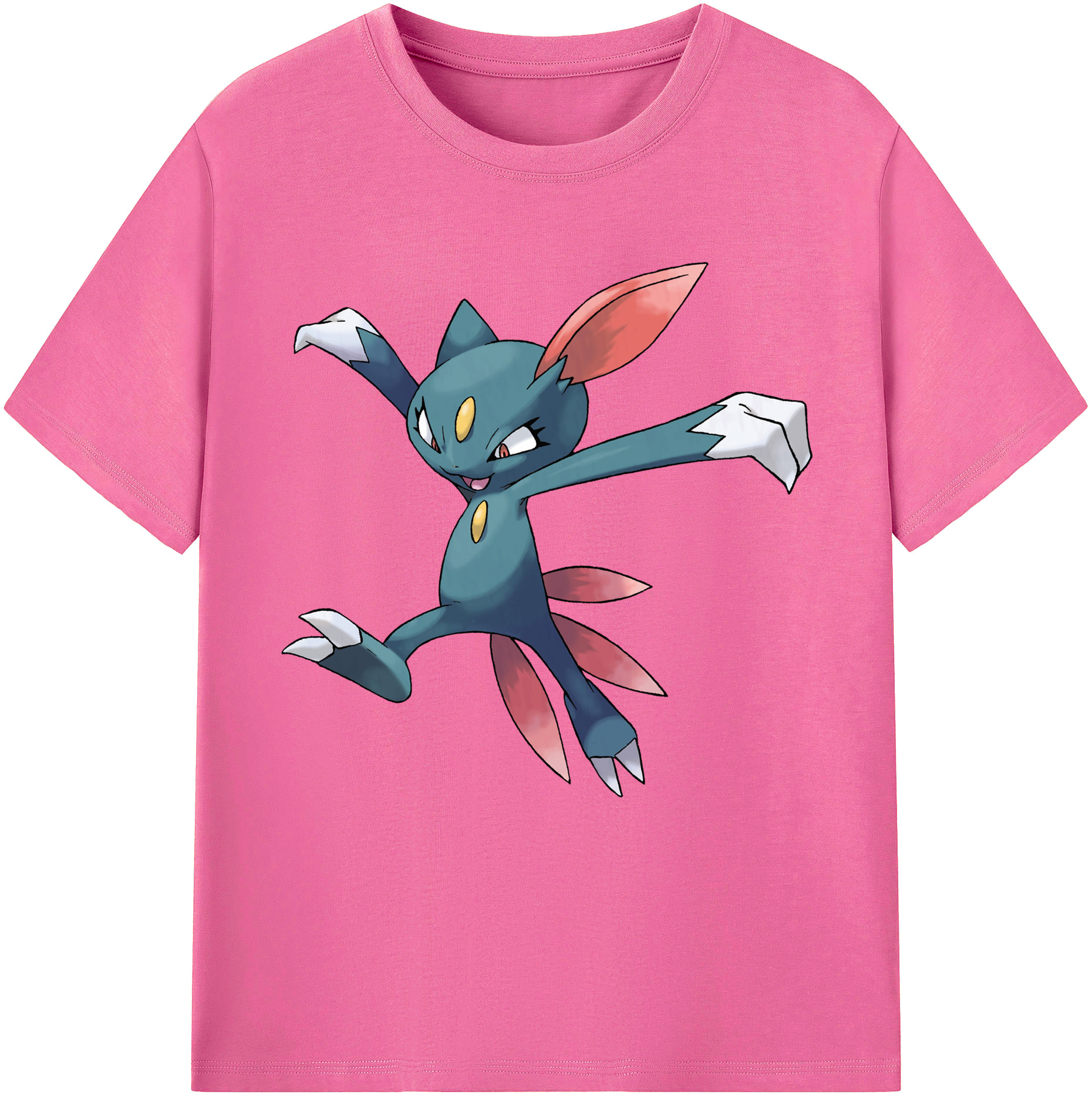 （画像用） ポケットモンスター Pokémon レディースカジュアルプリントTシャツ（綿100％）